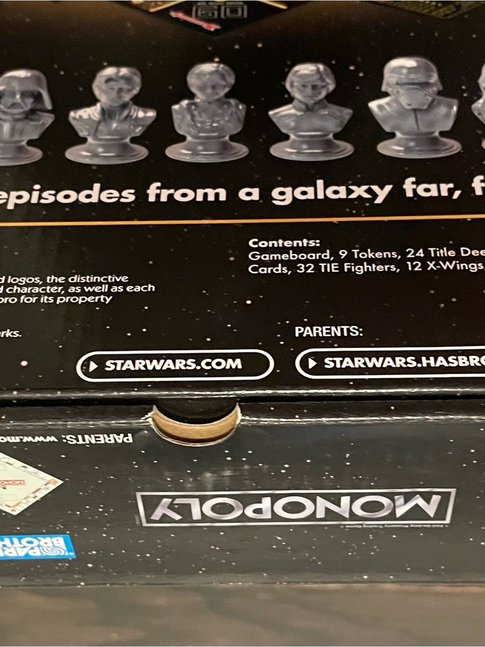 Unopened Hasbro Monopoly Star Wars Complete Saga Edition - Black & Gold - Picture 6 of 8